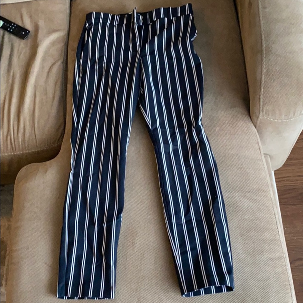 H&M stripped dress pant - Size 6